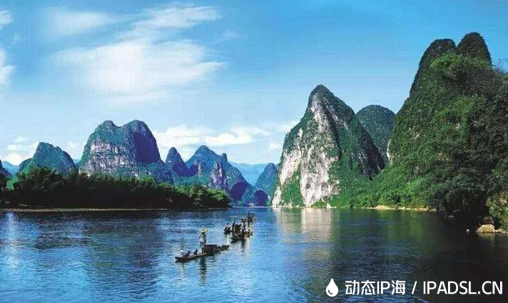 不忘桂林山水甲天下,新增三條廣西省混撥動態ip線路節點~